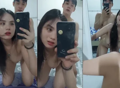 EM sinh viên kính cận lộ clip khi chia tay p4